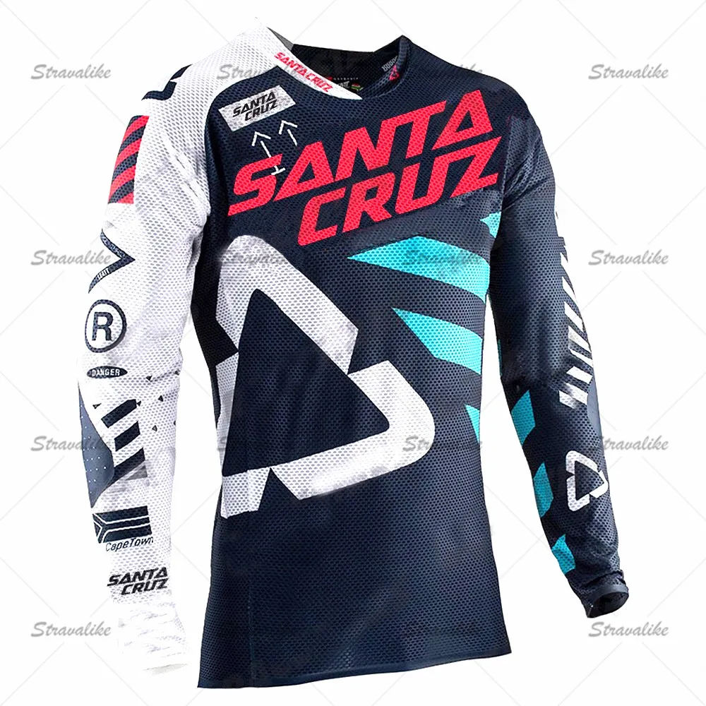 2021 Santa Cruz Enduro горный велосипед Джерси MX Мотокросс BMX гоночный DH с длинным рукавом