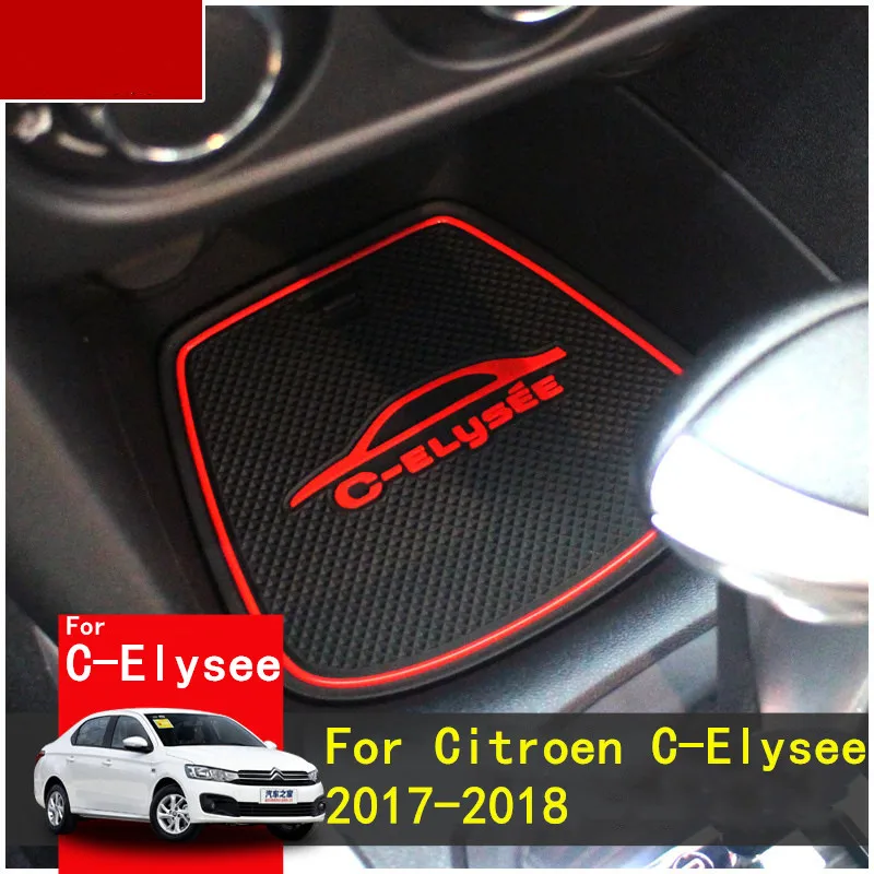

Резиновый коврик для Citroen C-Elysee 2017-2018, Противоскользящий коврик