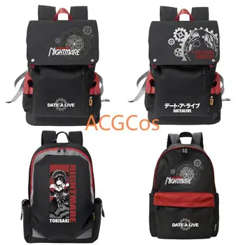 

Date A Live Tokisaki Kurumi Student School Shoulder Bag Cosplay Backpack Laptop Travel Rucksack Fashion Dayback Gift
