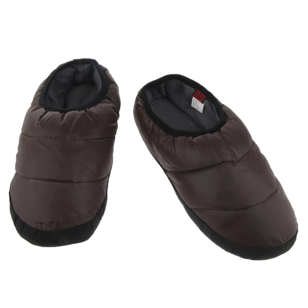 Mens Womens House Slippers Winter Snow Indoor Outdoor Anti-Slip Slippers Travelling Working Driving Sportswear Accessories