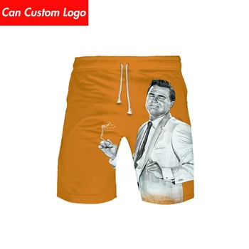 

3D Once Upon A Time In Hollywood templar 3DBoard Shorts 2019 Summer New Quick Dry Beach Shorts Men Hip Hop Short Pants Beach