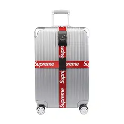 Высококачественный багаж ремень поперечный ремень упаковка Регулируемый Дорожный чемодан полиэстер TSA настраиваемый замок ремень