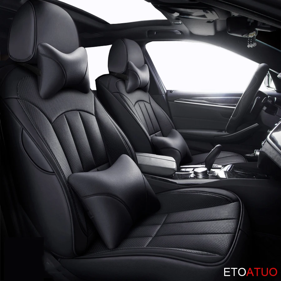 

ETOATUO custom car seat cover for Toyota FJ Cruiser Corolla Prius Venza Land Cruiser Prado RAV4 86 Camry auto goods accessories