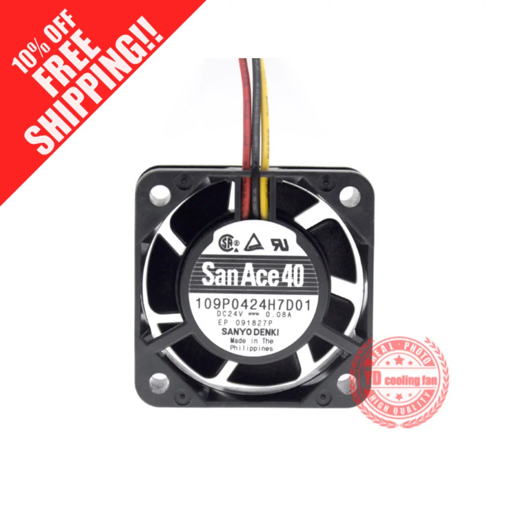Новый вентилятор охлаждения SANYO DENKI SAN ACE 109P0424H7D01 4015 24V 0.08A FANUC | Компьютеры и офис