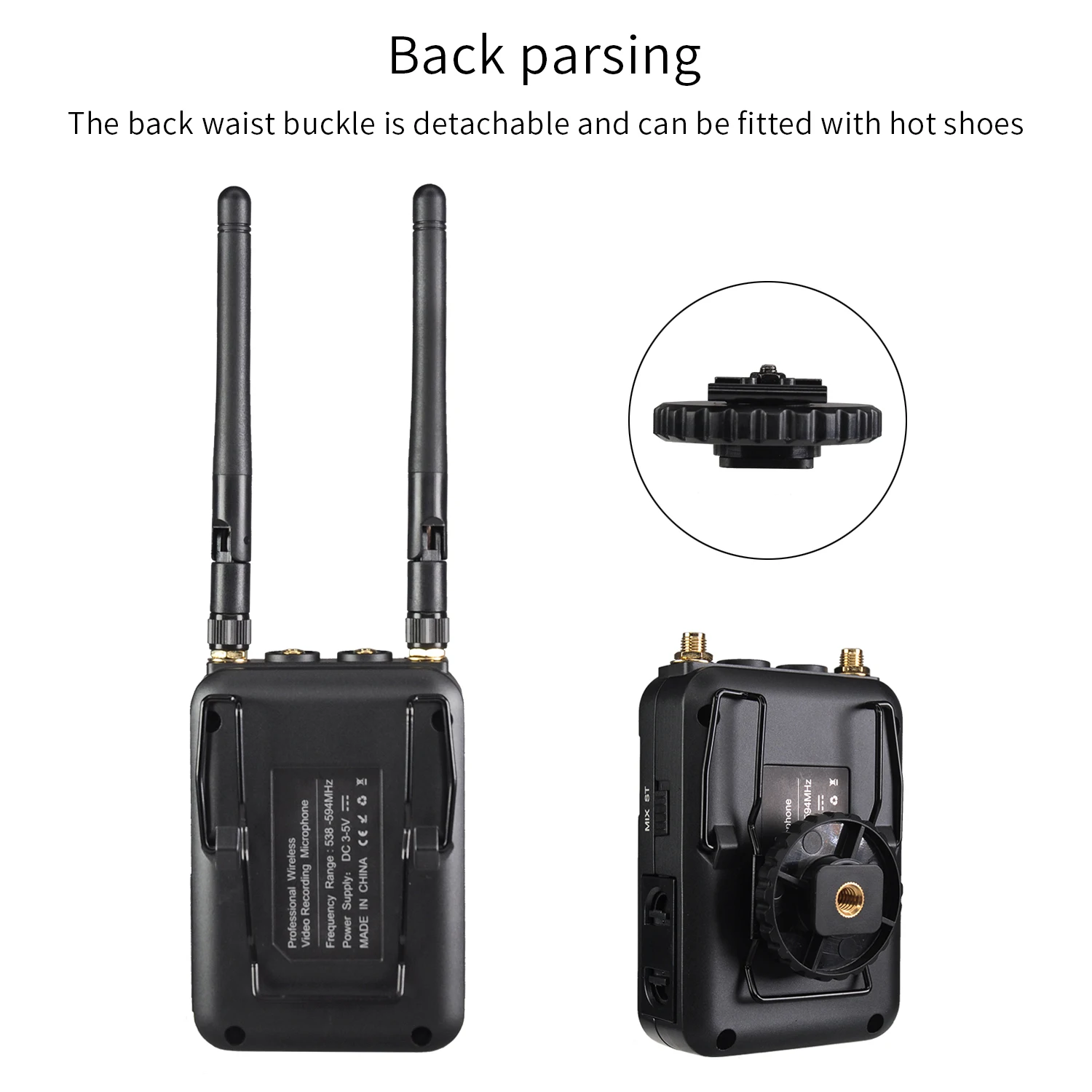 INSEESI IN-WM800 50 канальный профессиональный беспроводной микрофон для DSLR видеокамеры системы всенаправленный петличный микрофон
