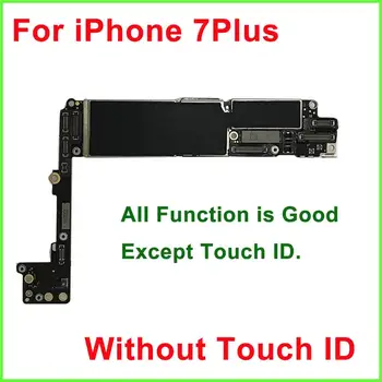 

Original Motherboard For iPhone 7 Plus Full Unlock Mainboard Without Touch ID Whole Logic Board IOS System 32GB 128GB 256GB