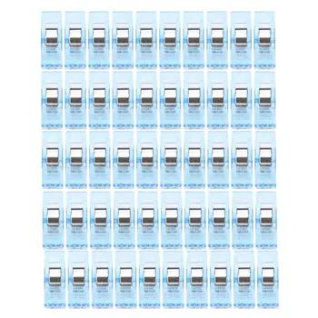 

plastic clips sewing 50 PCS Clear Sewing Craft Quilt Binding Plastic Clips Clamps Pack Wonderful plastic clips