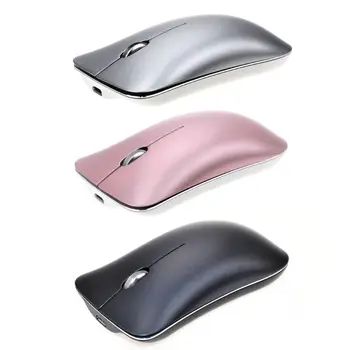 

Portable Silent Mouse Three Mode Wireless 2.4G+Bluetooth 5.0 +3.0 Mice Aluminum Alloy Rechargable Mouse