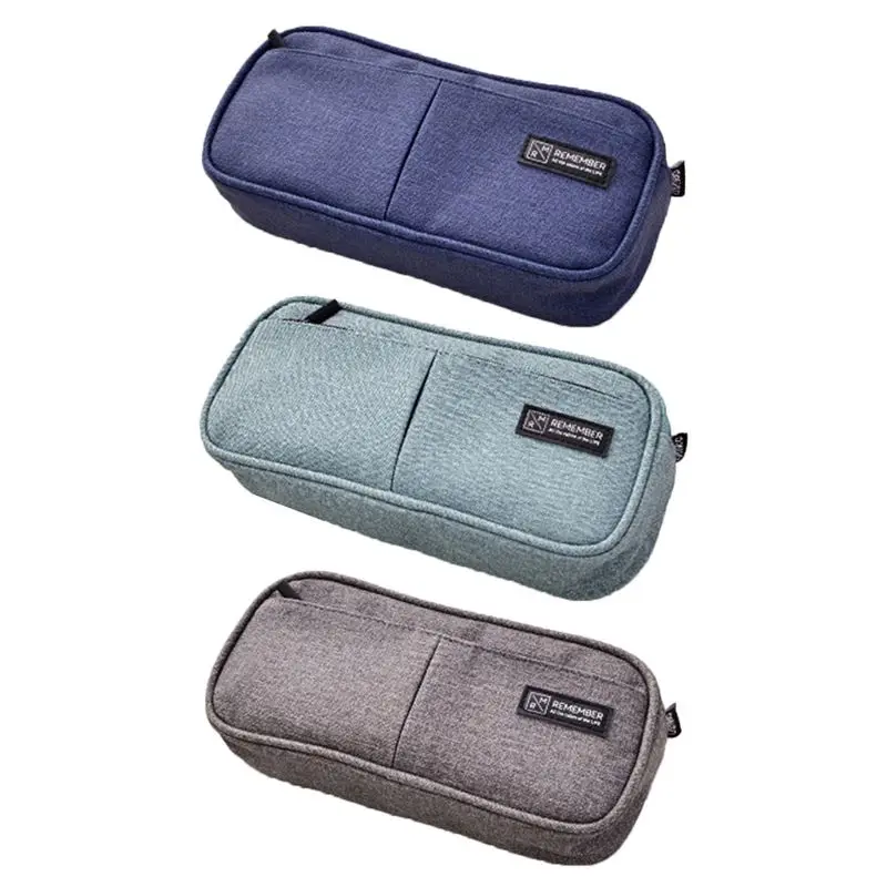 

1pc Multifunction Pencil Case Bag Large Capacity Pen Stationery Cosmetic Brush Bags