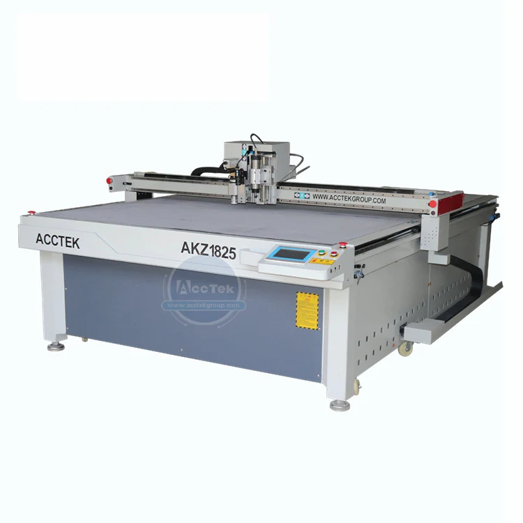 

Sponge composite leather cutting machine cnc vibration knife cutting machine with ccd camera