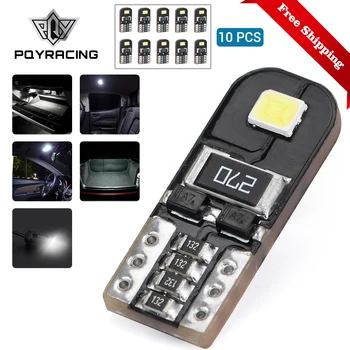 

10pcs W5W Led T10 LED Canbus Bulb Car Interior Lights for BMW E46 E53 E90 E82 E60 X3 E83 E91 Touring X5 E70 X6 E71 E36 Coupe F25
