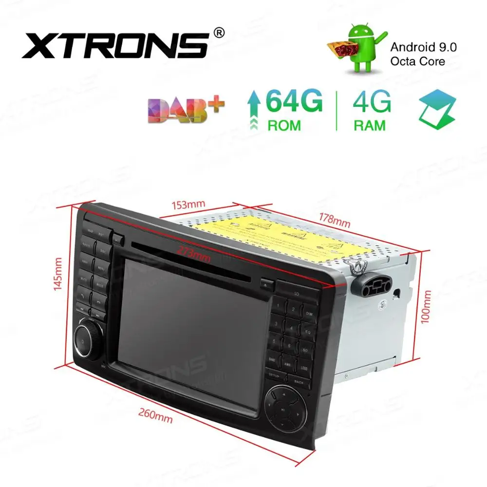 Discount 7" Android 9.0 Pie OS Car DVD Multimedia GPS Radio for Mercedes-Benz GL-Class X164 2006-2012 (GL320/GL350/G420/GL450/GL500) 5 Discount 7" Android 9.0 Pie OS Car DVD Multimedia GPS Radio for Mercedes-Benz GL-Class X164 2006-2012 (GL320/GL350/G420/GL450/GL500) 5