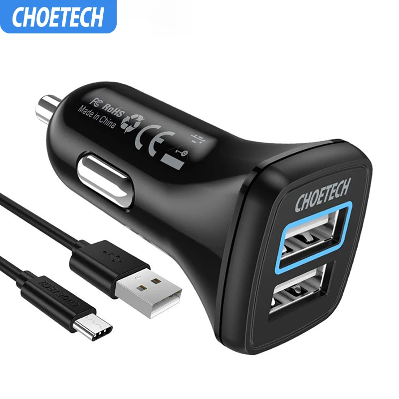 CHOETECH автомобильное зарядное устройство для iPhone X XS Max 8 Plus 3 0 быстрое 30 Вт Двойной
