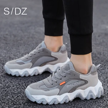 

SDZ 2020 new sports shoes comfortable and breathable running tide shoes men's shoes size 39-44