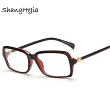 Унисекс, винтажные очки для глаз, женские Квадратные прозрачные очки, оправа, анти-синие, мужские, по рецепту, близорукость, оптические очки, прозрачные