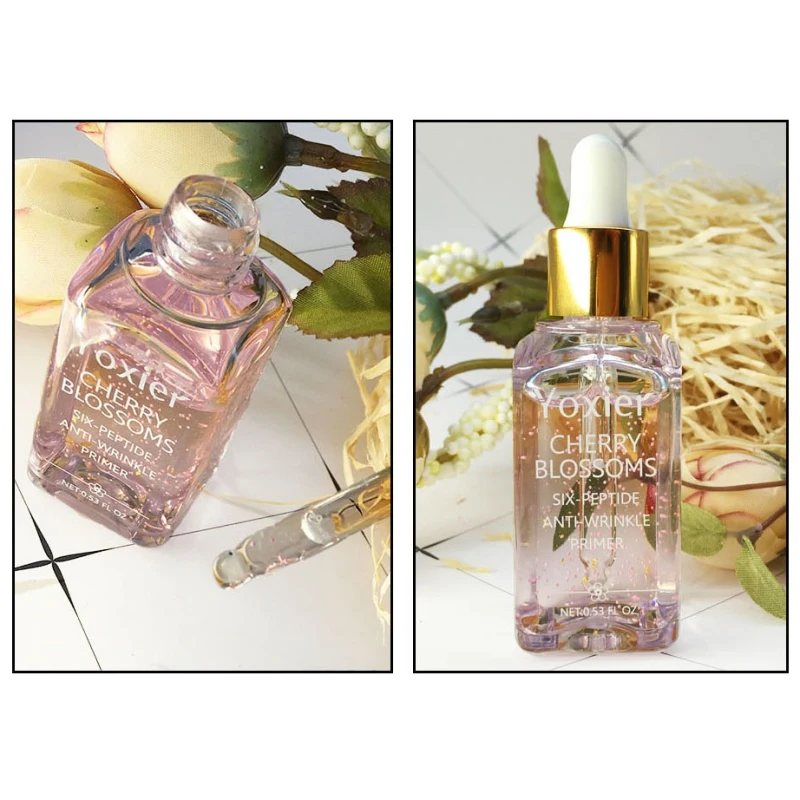 Oil Control Matte Serum Series Brand Foundation Primer Makeup Base Moisturizing Essence Cherry Blossom