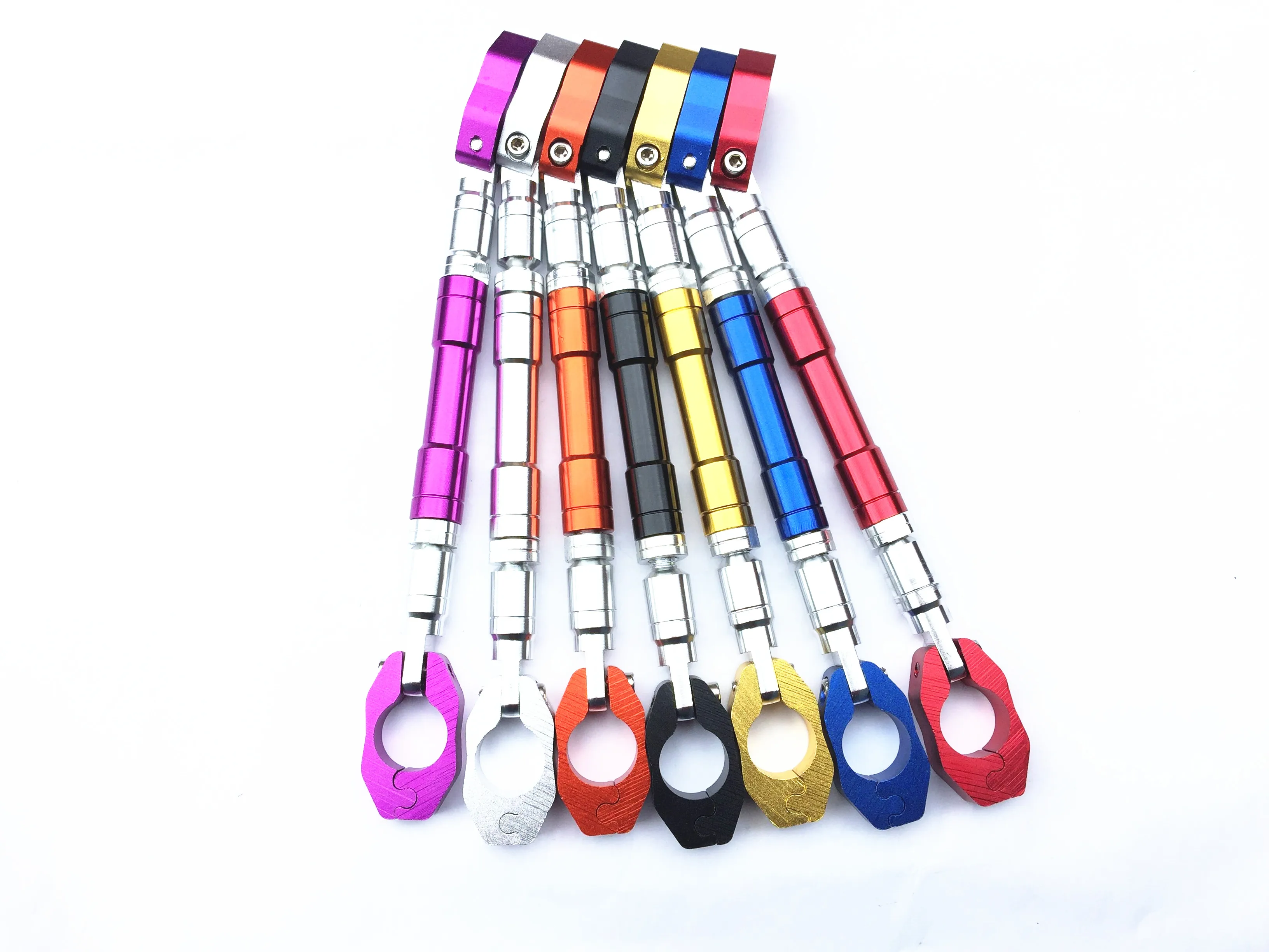 Sport Via Bike 7/8 "Manubrio Regolabile Croce Balance Bar Rafforzare Leva