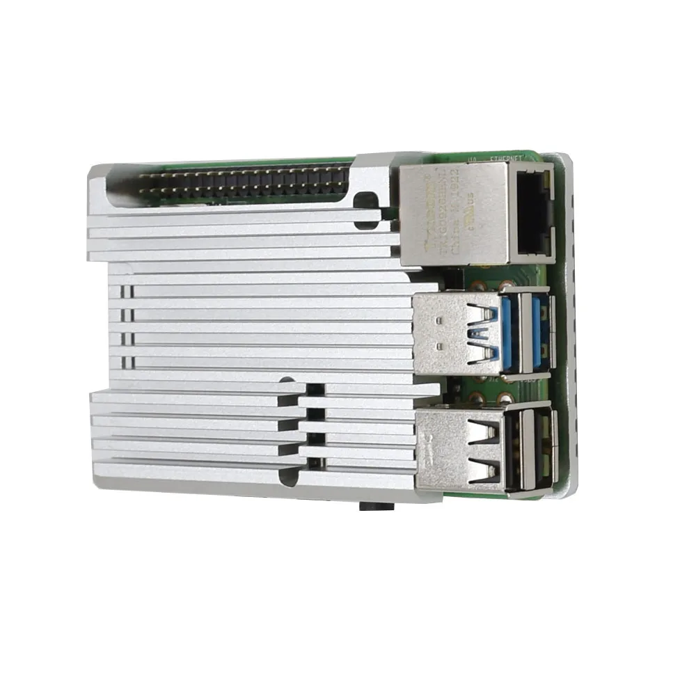 Защитный чехол для Raspberry Pi 4 B, аксессуары из алюминия