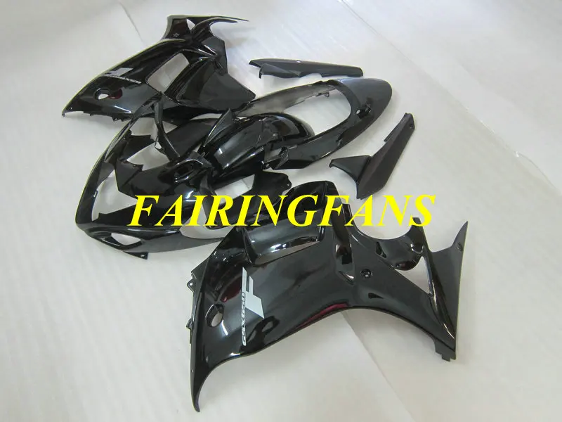 Мотоцикл обтекателя тела для SUZUKI GSX650F 08 09, 10, 11, 12, GSXF650 2008 2009 2010 глянцевый черный Обтекатели на кузов+ подарки SK04