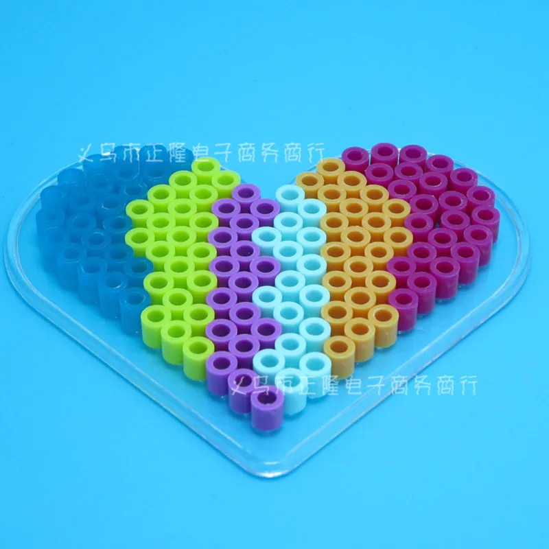 

5mm Fight Beans Set Bean Puzzle DIY Educational Toy 8-Color Rainbow Set Children Creative Jigsaw Puzzle
