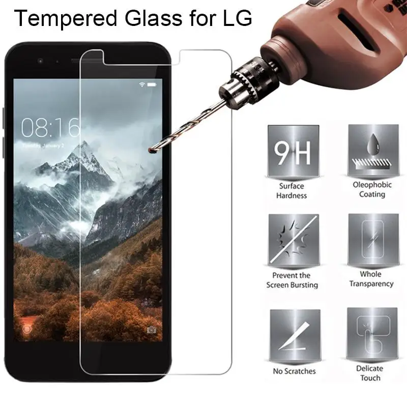 2 шт. высококачественное закаленное стекло для LG G8 Thinq G7 G6 защита от осколков экрана для LG G6 G7 G8 G8S Thinq защитная пленка