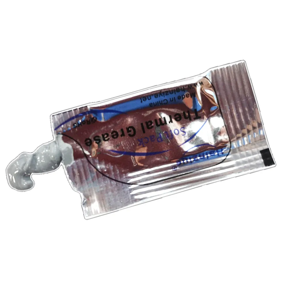 HY810 Thermal Conductive 4.63W/M-K LED Chip COB Grease Paste Silicone Plaster Heat Sink Compound Gray Net Weight 0.5g DIY 20pcs