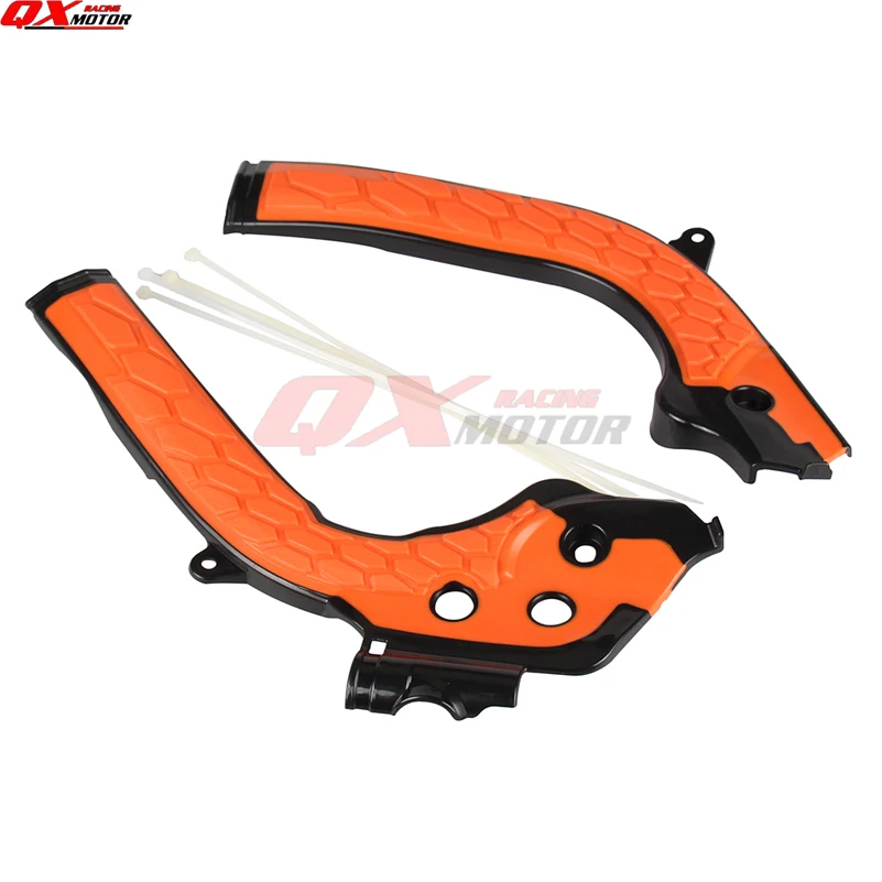 X рамки гвардии защитная крышка для ktm 2016 2017 SXF250 SXF350 SXF450 Байк MX Мотокросс Мотоцикл