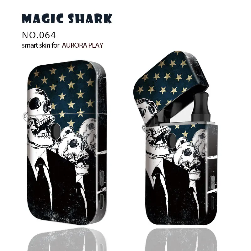 Magic Shark Skull американский флаг США Орел водонепроницаемый чехол пленка наклейка