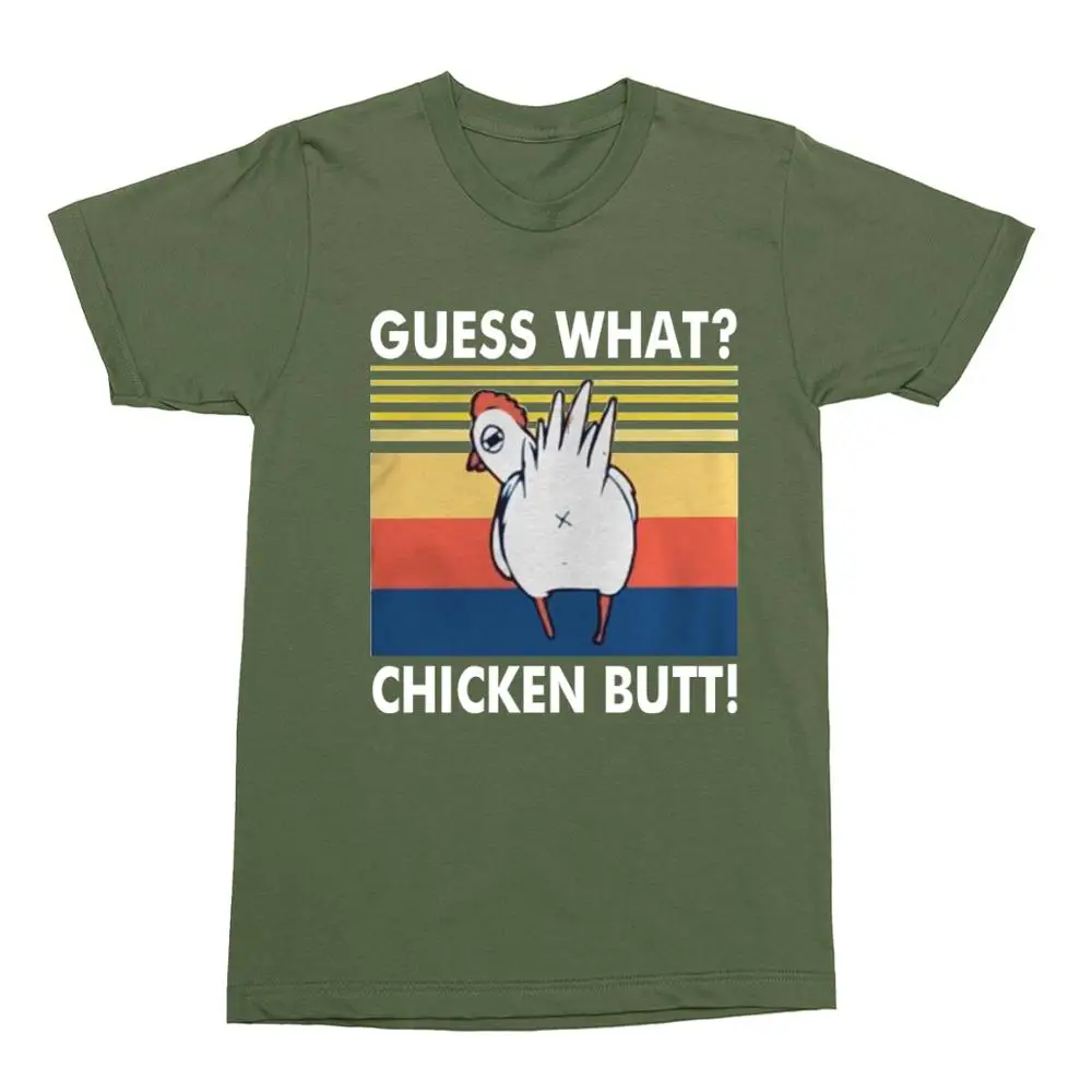 T Shirt Pria Retro Meme Pantat Ayam 