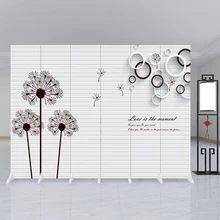 Экран перегородки стены гостиной складной мобильный спальня офис двухстороннее домашнее укрытие