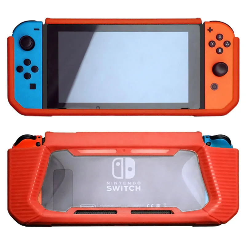 Жесткий защитный чехол для консольный переключатель nintendo противоударный и пылезащитный чехол для nintendo Switch NS аксессуары - Цвет: 01 red