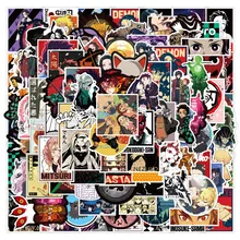 

10/30/50/100pcs Cartoon Demon Slayer Anime Stickers Decals Kids Toy Skateboard Laptop Motorcycle Luggage Car Waterproof Sticker