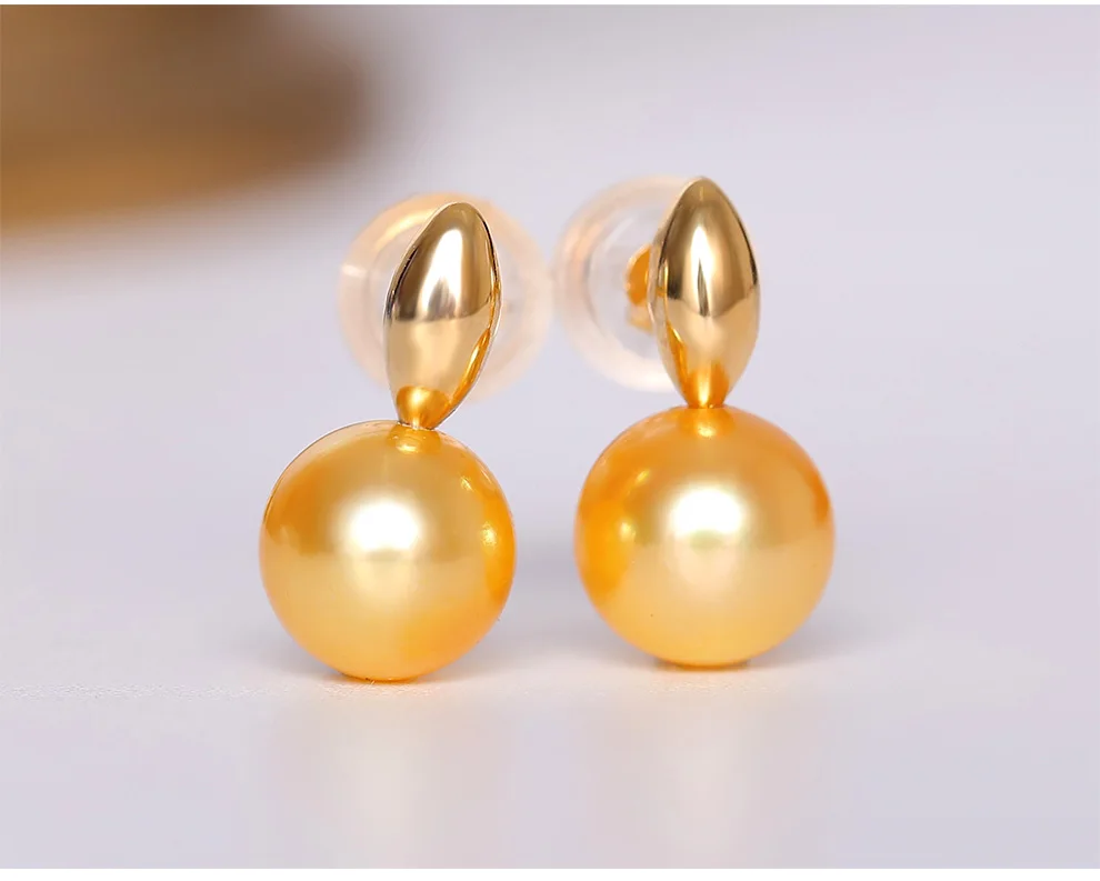 YS 925 серебро Earring6-7mm натуральный культивированный японский Akoya жемчужные серьги ювелирные украшения