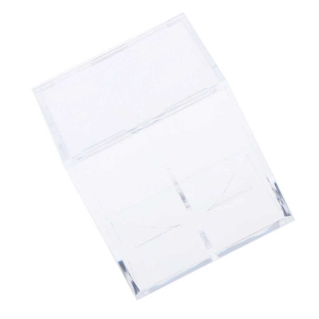 Baseball Display Case Transparent Stackable Cube Case Detachable Square Box