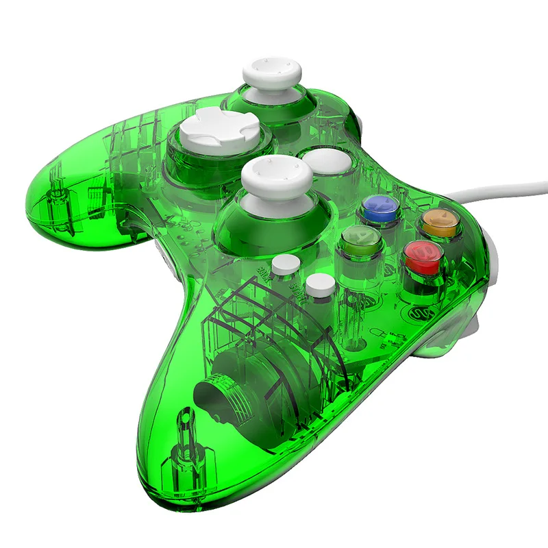 USB проводной джойстик контроллер для Xbox 360 для microsoft Xbox360 Геймпад контроллер Совместимость геймпад для ПК Windows 7 8 10
