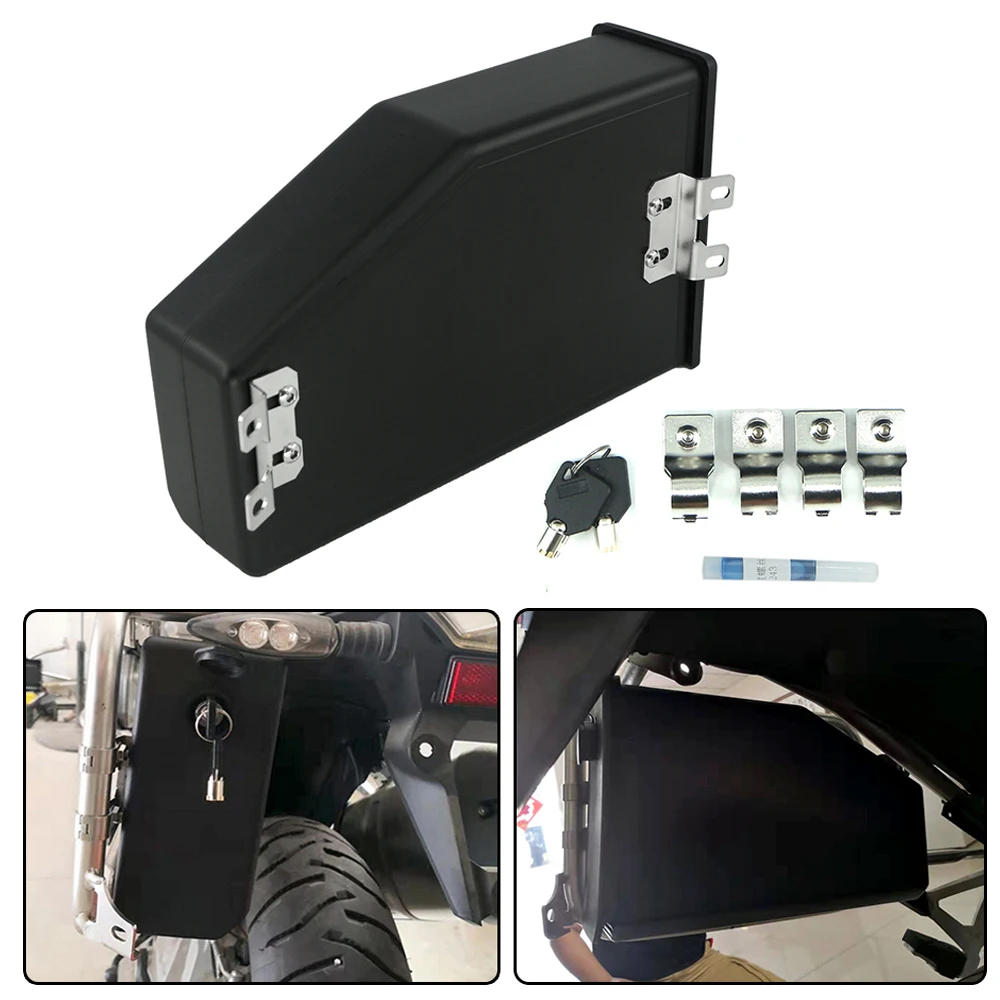 

For BMW R1200GS Adv R 1200 GS R1200 GS Adventure LC 2013-2019 Left Side Bracket 5 Liters ToolBox Decorative Plastic Box Tool box