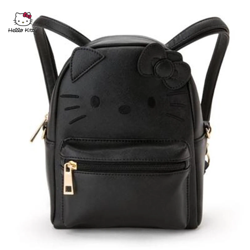 Новый Модный повседневный студенческий Рюкзак HELLO KITTY простой однотонный
