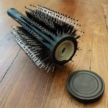 

Hair Brush Comb Portable Money Jewelry Storage Comb Safe Stash Comb Shape Storage Box For Home Travel
