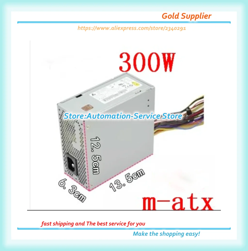 Delta DPS-300AB-58A DPS-300AB-43B HP-D3008E0 M-ATX SFX 300W Active Mute ...