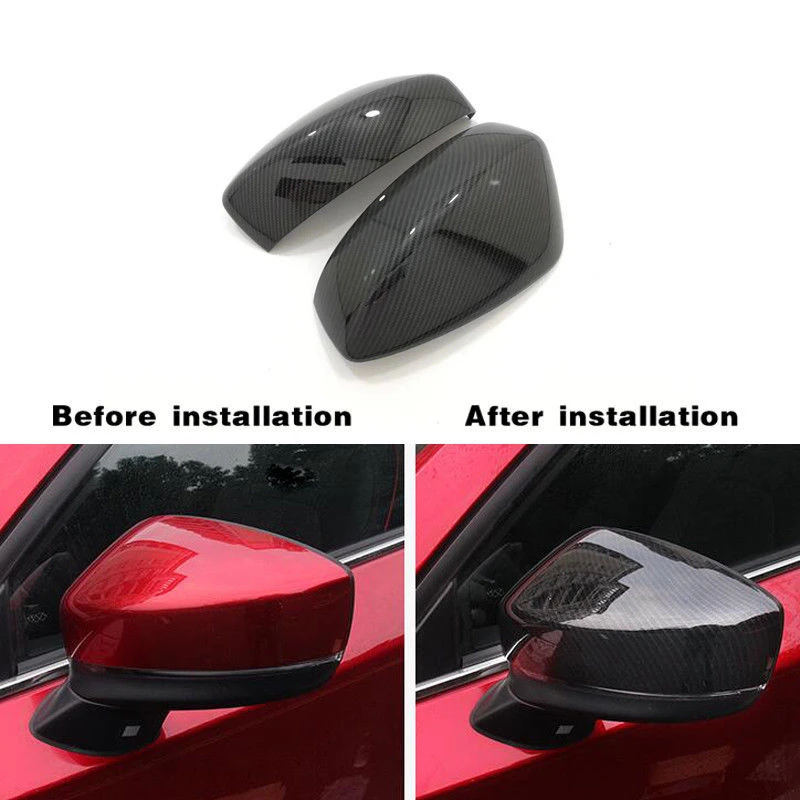 Автомобильное украшение из углеродного волокна боковая дверь автомобиля крышка
