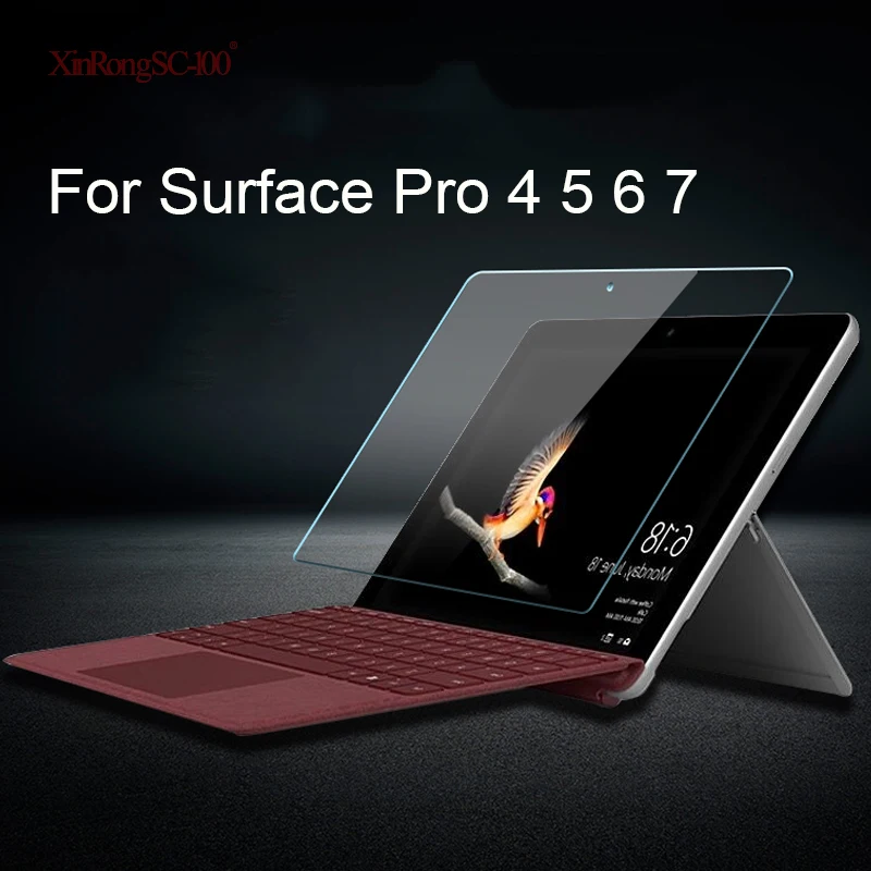 Tempered Glass For Microsoft Surface 3 Pro 3 Pro 4 Pro 5 6 7 12 3 Go 2 10 1 10 5 Cover Protective Film Tablet Screen Protector Tablet Screen Protectors Aliexpress