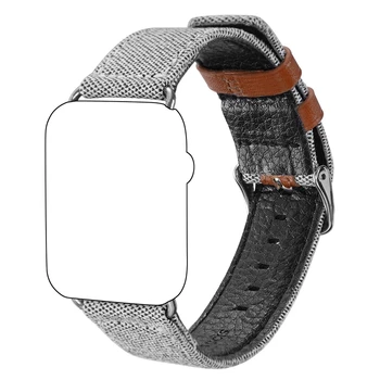 

for Apple IWatch 4 3 2 1 Strap for IWatch High Quality Genuine Leather PU Fabric Fashion Strap