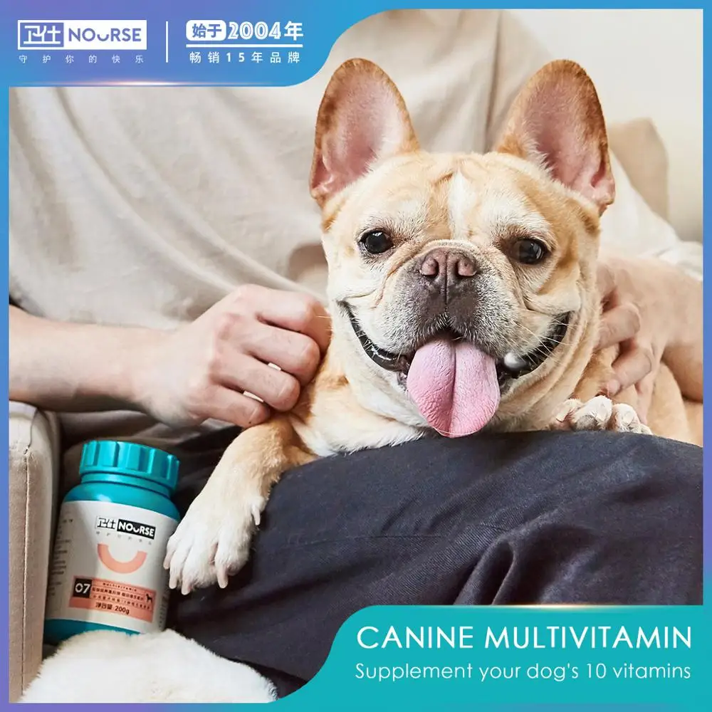 Sudder Multi vitamin Tablet 400 Tablet Suplemen Vitamin untuk Anjing