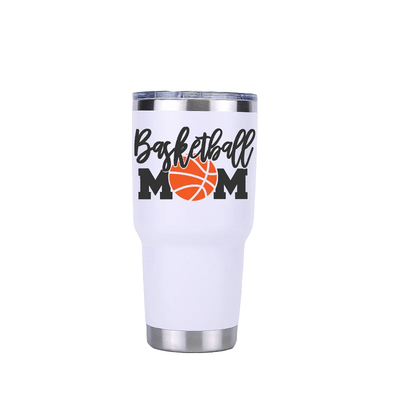 30 oz white 30 унций стакан для путешествий автомобиля пивная кружка бутылка для воды Изолированная вакуумная фляжка из нержавеющей стали Термос кофейные кружки вечерние подарок спорт - Цвет: 30 oz white
