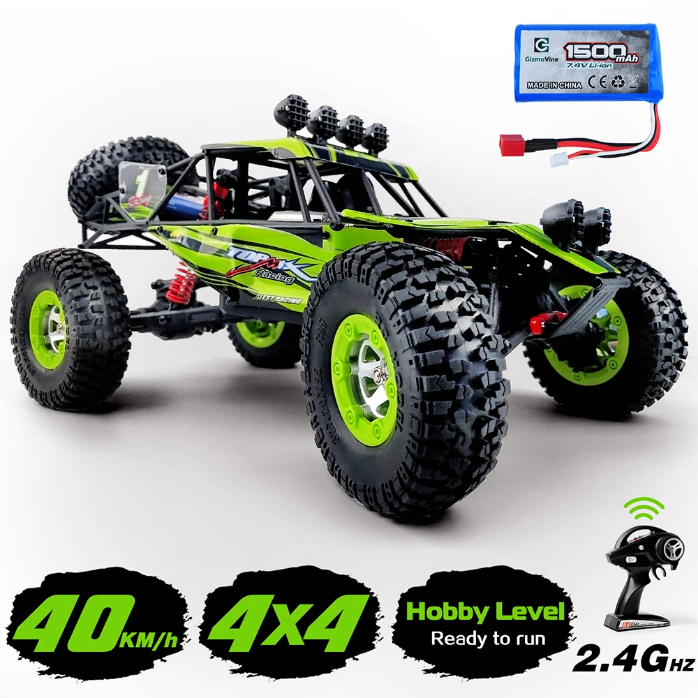 Радиоуправляемый автомобиль RTR 1/12 масштаб 40 км/ч высокая скорость 2 4G 4WD Rc