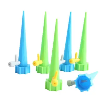 

6 Pcs Automatic Watering Irrigation Spike Plant Flower Pot Drip Adjustable Water Volume Mini Gardening Tool
