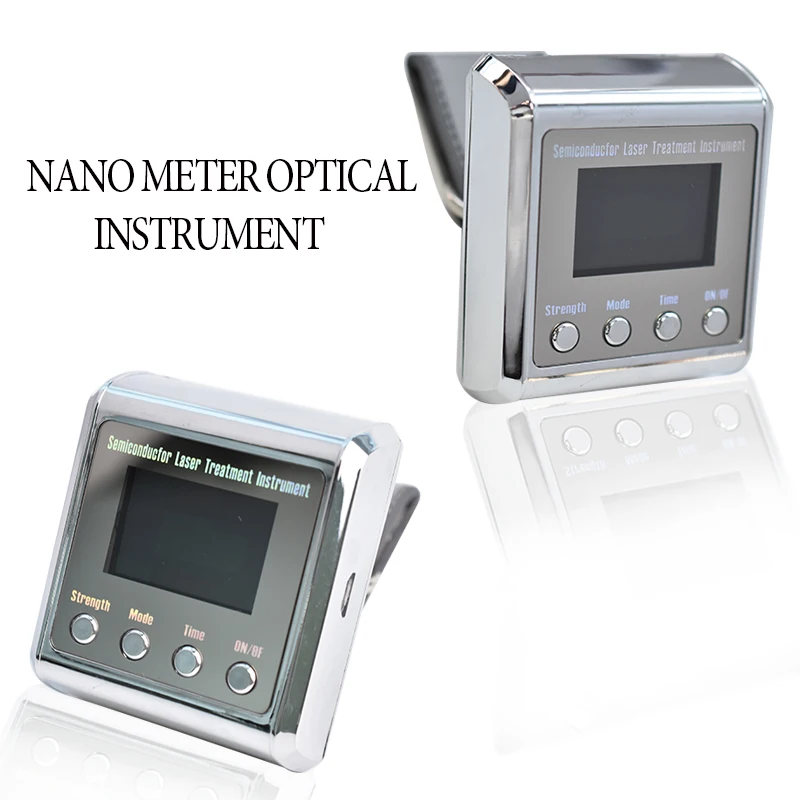 Baratos Diodo 650nm reloj de terapia con láser LLLT para rinitis Diabetes trombosis instrumentos de irradiación láser para el nivel de glucosa