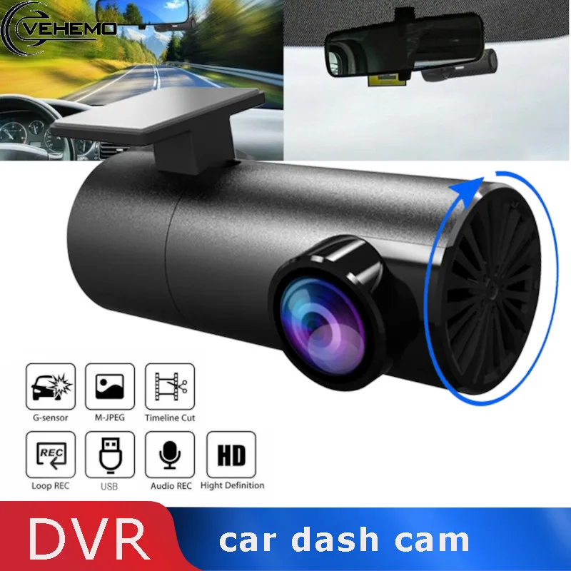 

Mini Full HD USB Car DVR TF Card Smart Wifi Car Dash Cam Video Recorder Loop Recording Universal for Android