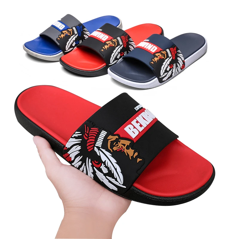Sandalias De Mujer deslizantes personaje De verano Zapatillas Hombre chanclas De Zapatillas De casa|Zapatillas| - AliExpress