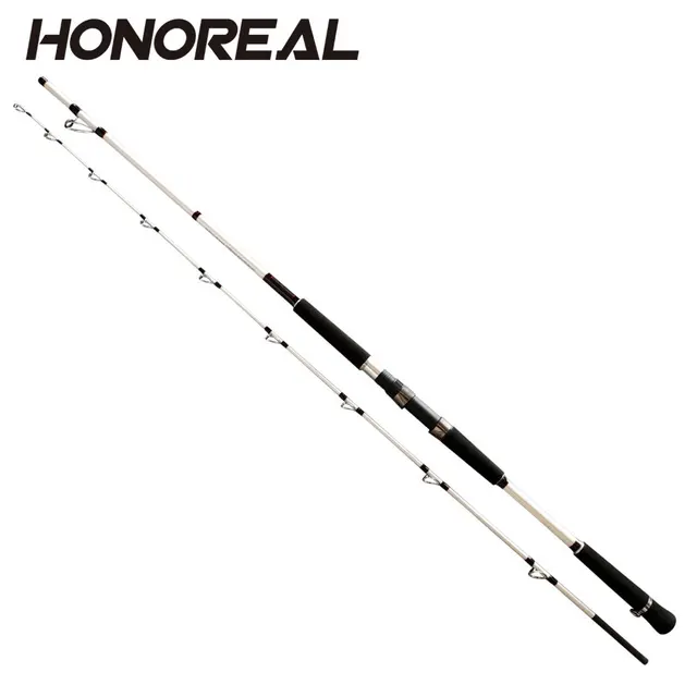 2.1M /2.3M Telescopic Sea Fishing Rod fiber Ultralight hard Carbon  Hand Fishing Tackle Lure Rod Wt:30-80g Spinning Fishing rod white